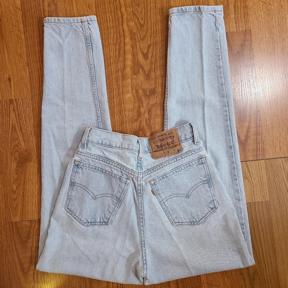 Vintage Orange Tab Levi's Size 7 - Picture 2 of 11